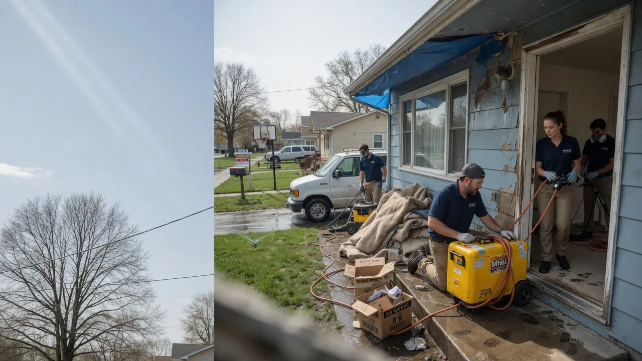 Basement Flood Cleanup in French Camp, MS near me